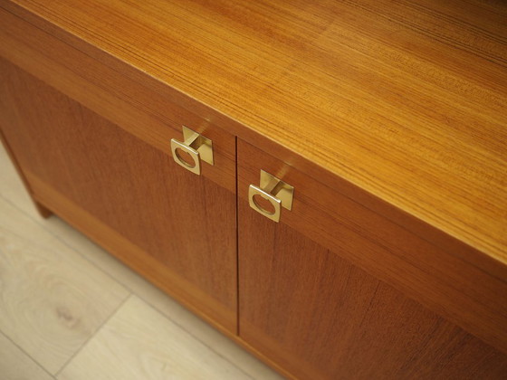 Librería de chapa de teca con estantes ajustables, diseño danés moderno, años 70 – Wood (photo 10 of 17)