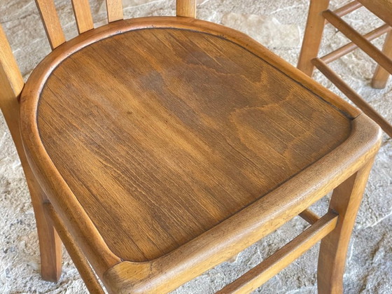 Image 1 of Vintage Bistro Chairs from Luterma, 1950s, Set of 2