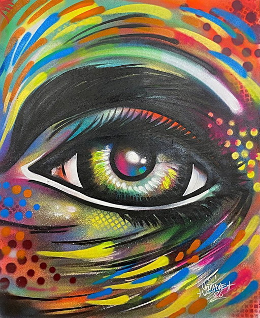 YOUTHONE - Neon Vision - Artist Canvas