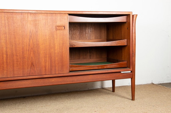 Image 1 of Credenza danese in teak molto grande 255 cm 1960.