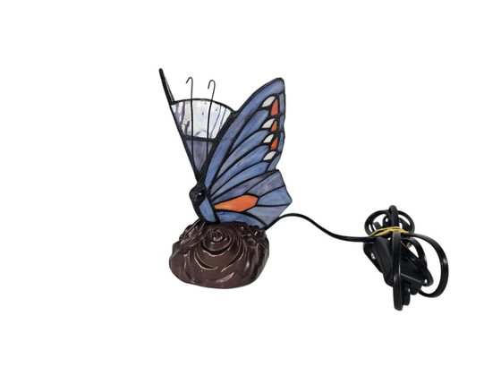 Image 1 of Mabrilux Lighting - 'Butterfly' - Tiffany style - ash and lead - bronze - 2000