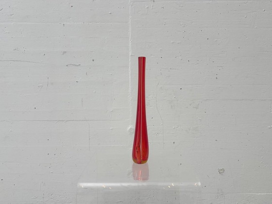 Image 1 of Flavio Poli Murano Vase for Seguso Vetri d’Arte – Sommerso technique, 1950s