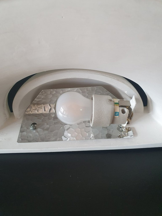 Image 1 of Atelier Sedap - lampada da parete semicircolare in gesso, modello "Odéon"