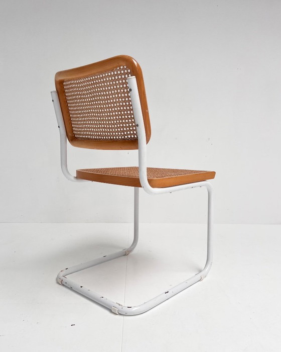 Image 1 of Set of 2 Italian webbing chairs, 1970s