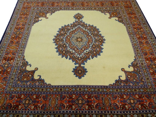 Moud - 200 x 210 cm - Laine sur coton - Noué à la main