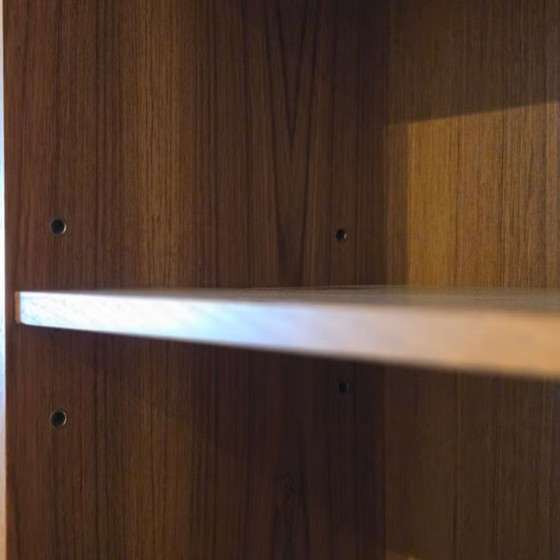 Rex Raab, Wilhelm Renz Varia-150 vintage floating Wall cabinet, Wood, Brown (photo 8 of 22)