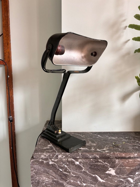 Erpé vintage bureaulamp – Bureaulampen, Metal (photo 3 of 5)