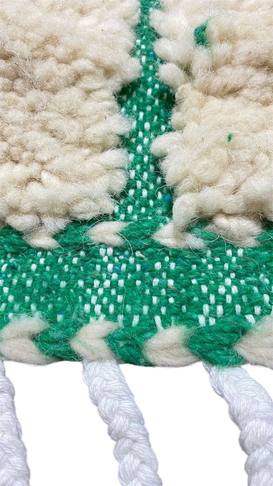 Image 1 of Authentischer handgeknüpfter Berberteppich aus dem Atlasgebirge – 150 x 100 cm – Wolle