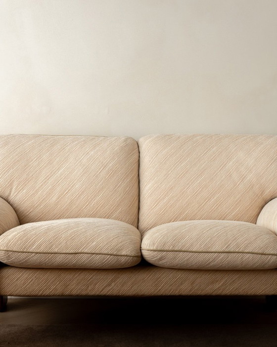 Sapporo Two-Seater Sofa by Mario Marenco for Mobil Girgi, 1970s – 2 seaters, Textile, Wood (photo 6 of 21)
