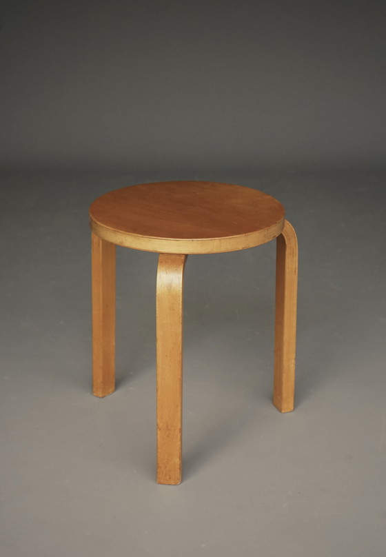 Image 1 of Alvar Aalto model 60 stool for Artek, 1960s 