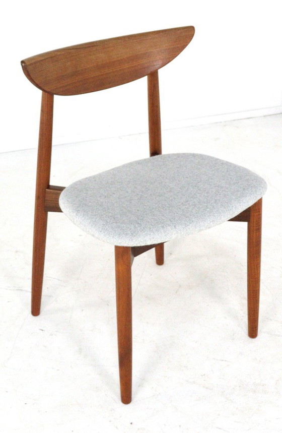 Image 1 of Set di 4 + 2 sedie Harry Ostergaard per Randers mobelfabrik
