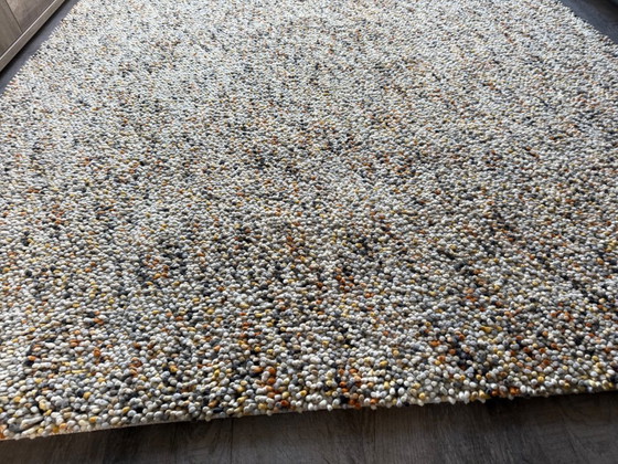 Image 1 of Brink & Campman Dots – Tapis design à poils longs (220 × 280 cm, nouveau modèle d'exposition)