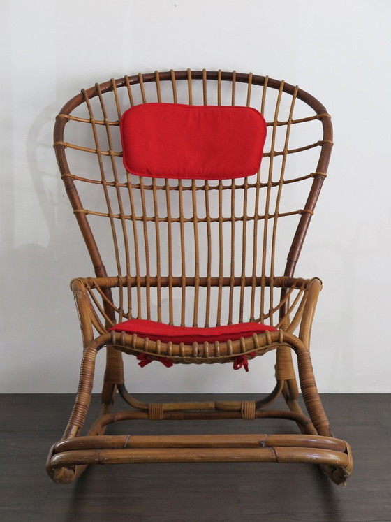 Rocking chair en bambou Haruki Miyajima, années 60 – Pierantonio Bonacina (photo 3 of 13)