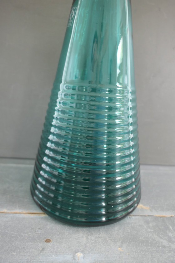 Grand Vase Vintage en Verre Vetreria Etrusca Made In Italy – Glass (photo 6 of 9)
