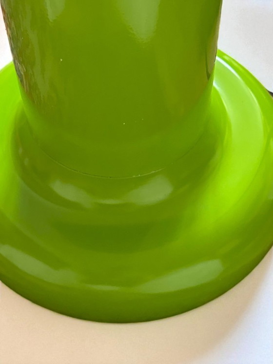 Image 1 of Vintage LITA 6062 hanglamp – Appelgroen – Ruimtevaarttijdperk Frankrijk jaren 70