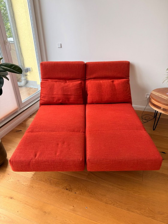 Divano multifunzionale a 2 posti con funzione letto Brühl Moule – Divani 2 posti, Metal, Textile (photo 3 of 5)