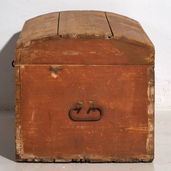 Baule antico patina marrone (c.1920) #49 – Armadi contenitori, Rustic (photo 23 of 33)