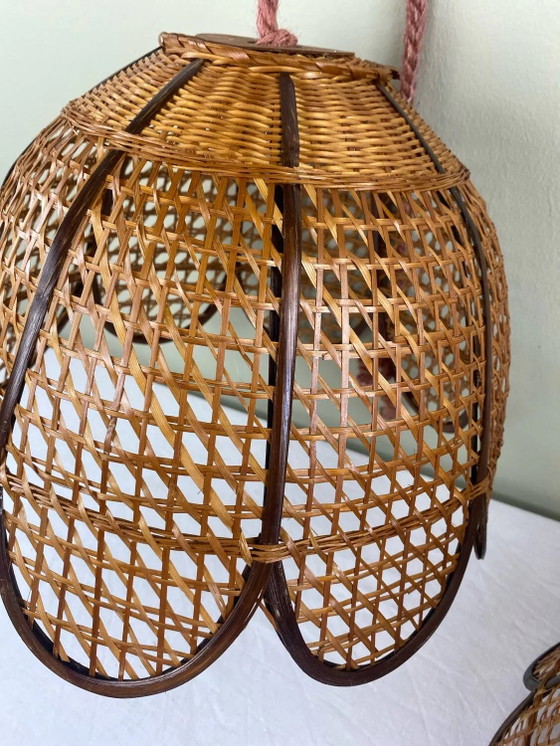 Vintage tulip hanging – Decorative Objects, Wicker, Rattan, Bohemian (photo 4 of 11)