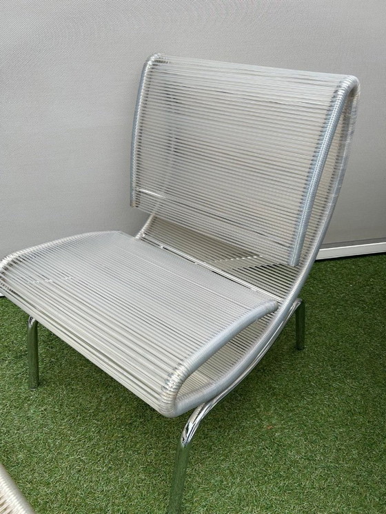 Image 1 of Hydra lounge chair met ottoman, Roberto semprini