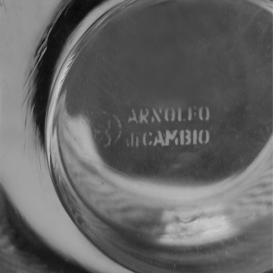 Image 1 of Schitterende rookset uit de jaren 70 van Sergio Asti voor Arnolfo di Cambio. Gemaakt in Italië.