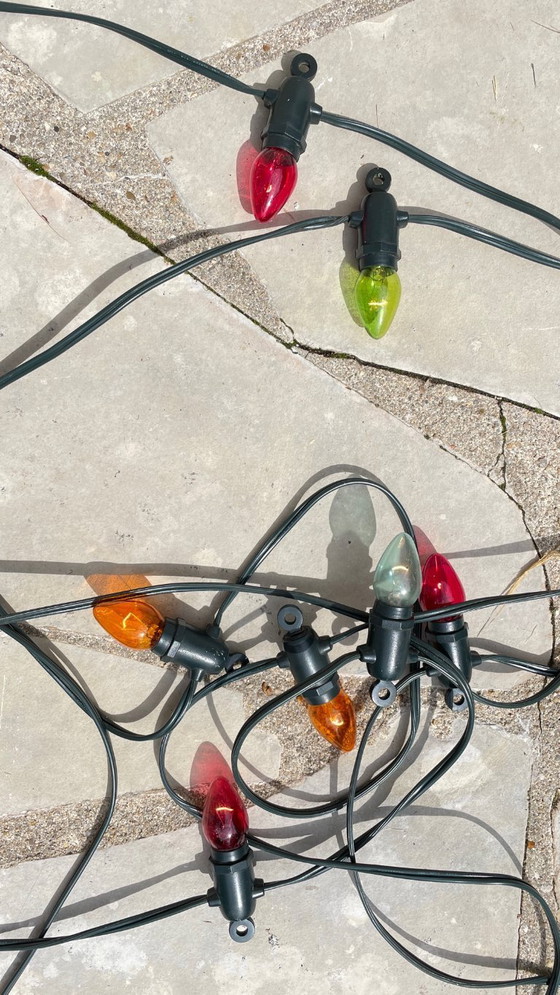 Image 1 of Ghirlanda vintage da esterno da 10 metri