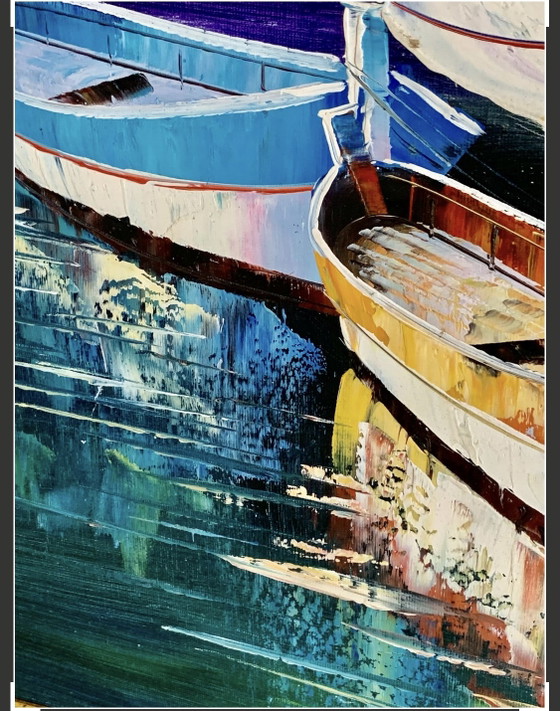 Digue de Carry Le Rouet - Y. Deric (1964-2017) – Paintings & Drawings, Wood, Canvas (photo 20 of 23)