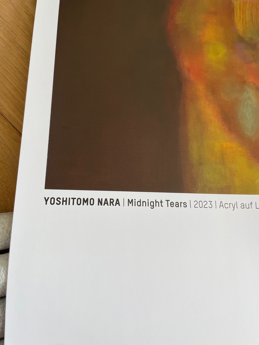 Midnight Tears, 2023, courtesy Yoshitomo Nara Foundation, Copyright Yoshitomo Nara 2024, Printed in Germany