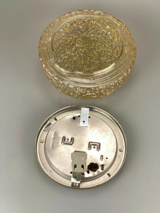 Image 1 of 60er 70er Jahre Lampe Leuchte Wandlampe Limburg Plafoniere Space Age Design 60s