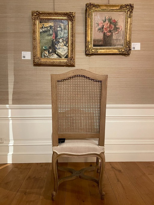 Gilles Nouailhac Eetkamerstoel – eetkamerstoelen, Rattan, Textile (photo 2 of 5)