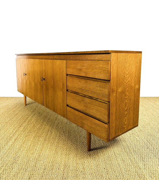 Image 1 of Vintage Scandinavian beech sideboard 1960