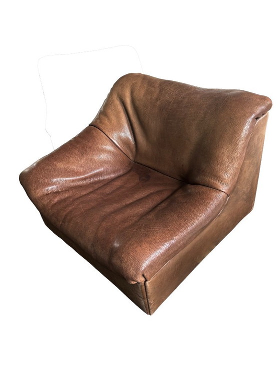 De Sede DS-46 vintage 2-zits bank buffelleer jaren 70 RETRO – 2 zitsbanken, Leather (photo 10 of 20)
