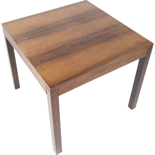 Table d'appoint danoise du milieu du siècle en bois de rose, années 1960