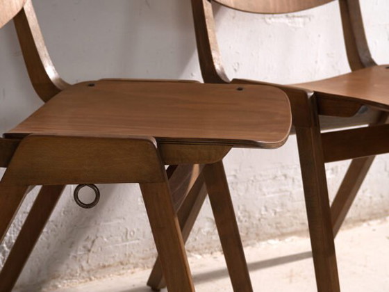 Poltrone lounge Thonet vintage (c.1950). Set di 2 pezzi – Mid Century Modern (photo 36 of 40)