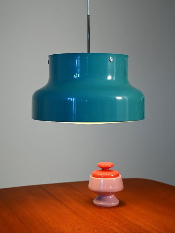 Image 1 of Lampada a sospensione blu Bumling di Anders Pehrson