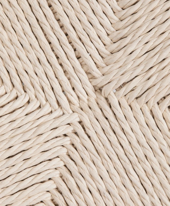 6 x Sklum eetkamerstoelen, Hout, Papier, Beige (foto 7 van 7)