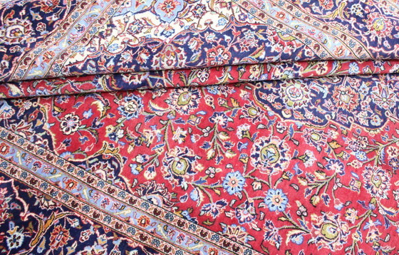 Image 1 of  Handgeknoopt Perzisch tapijt Keshan 360x249