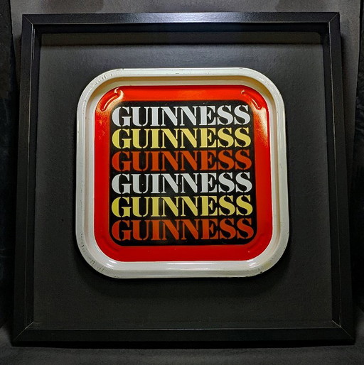Framed Guinness Plate 52x52 cm – wanddecoratie, Metal, Wood (photo 2 of 5)