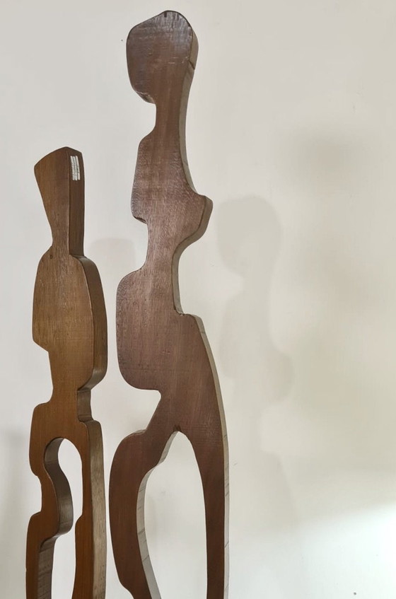 Image 1 of Sculpture "La Femme et L'Enfant"