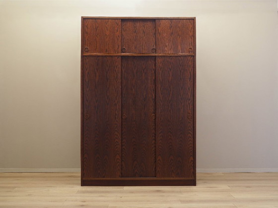 Image 1 of Oak wardrobe, Danish design, 1970s, manufactured by Tage Mogensen