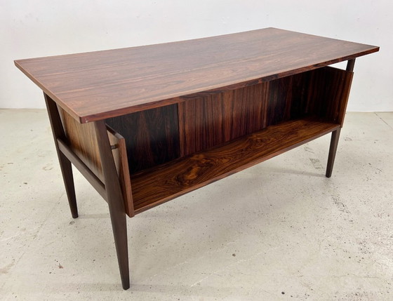 Image 1 of Rosewood Desk By Gunnar Nielsen For Tibergaard