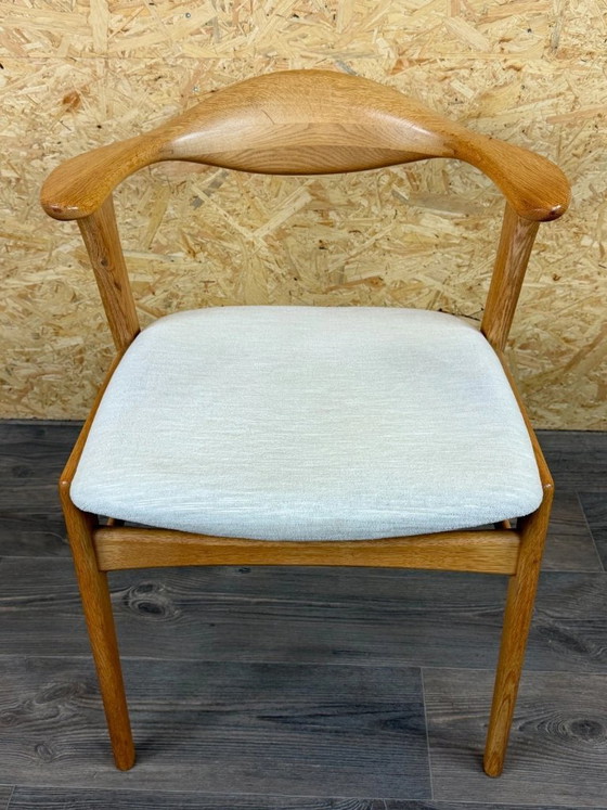 Chaise en Chêne des Années 60 70 Chaise de Salle à Manger Fauteuil d'Erik Kirkegaard Modèle 49 (photo 5 of 18)