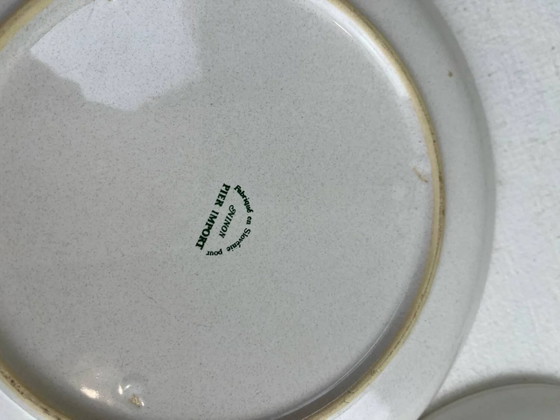 Zwei böhmische Teller – Geschirr, Porcelain, Bohemian (photo 8 of 10)