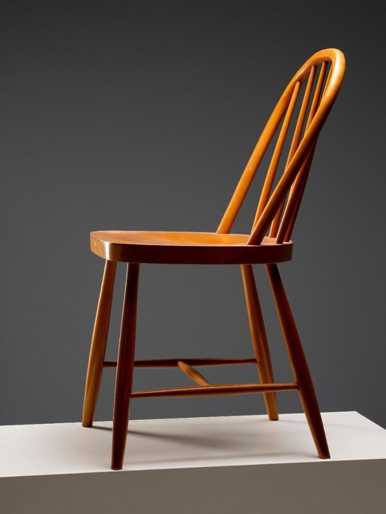 Image 1 of Set van vier eetkamerstoelen, jaren 60-70