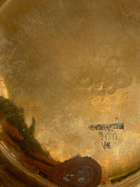 Image 1 of Vassoio Piatto Ciotola Mod. 200 Georg von Mendelssohn Dresda Hellerau Eva von Stössel