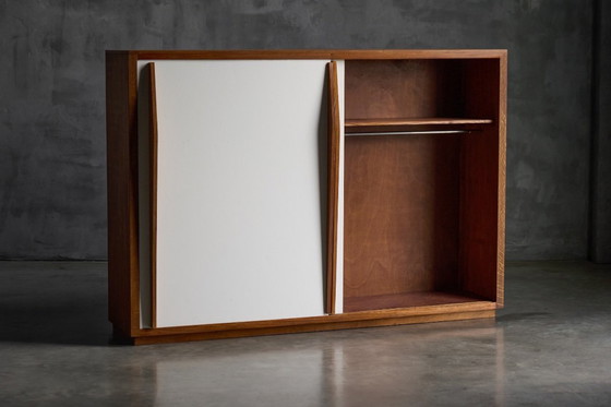 Image 1 of Wardrobe with Integrated Doors by Charlotte Perriand & Atelier Jean Prouvé - 1950s