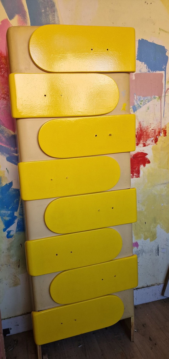 Cómoda, Madera, Amarillo (foto 3 de 5)
