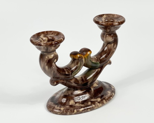 Jasba Ceramics, Candle holder, Germany 1950-1960