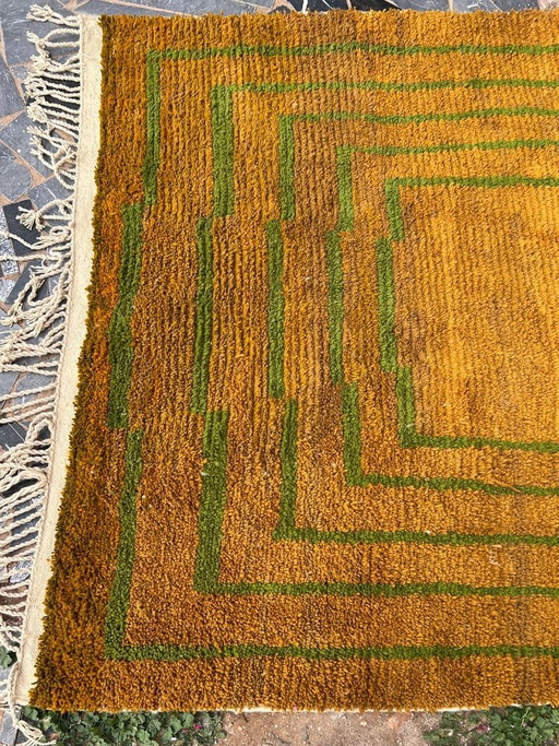 Traditioneel handgemaakt vloerkleed van puur wol, afmeting 2/3 meter – Ahrend, vloerkleden en tapijten, Wool (photo 2 of 6)