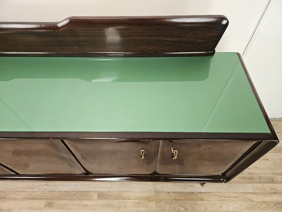 Credenza in mogano con piano in vetro, 1960 – Credenze, Legno (photo 8 of 43)