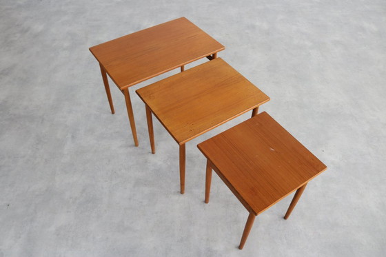 Image 1 of set di tavolini vintage